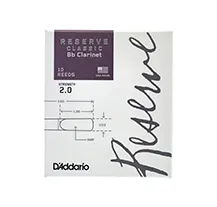 Palheta Clarinete Sib D'Addario Reserve Classic 2.0