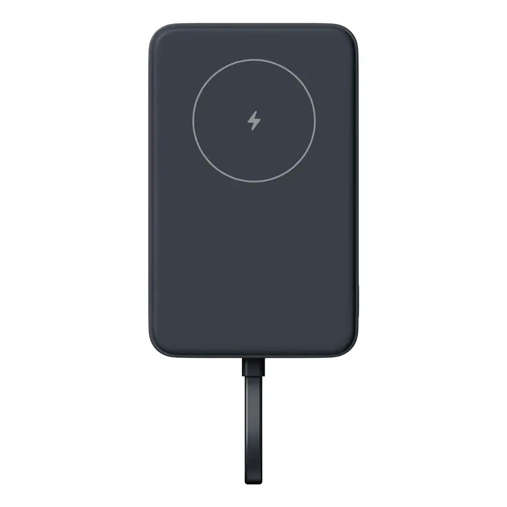 Powerbank Xiaomi Magnetic 10000mAh 33W c/ Cabo Integrado Cinza