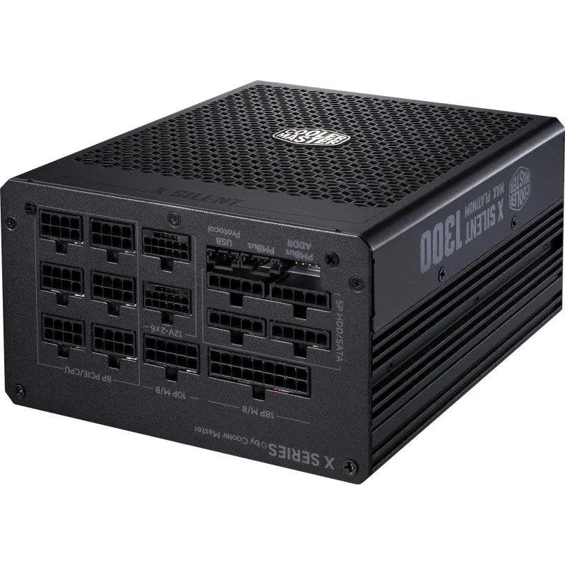 Fonte Alimentação Fonte de Alimentação Cooler Master X Silent MAX Platinum 1300W 80 PLUS Platinum Modular