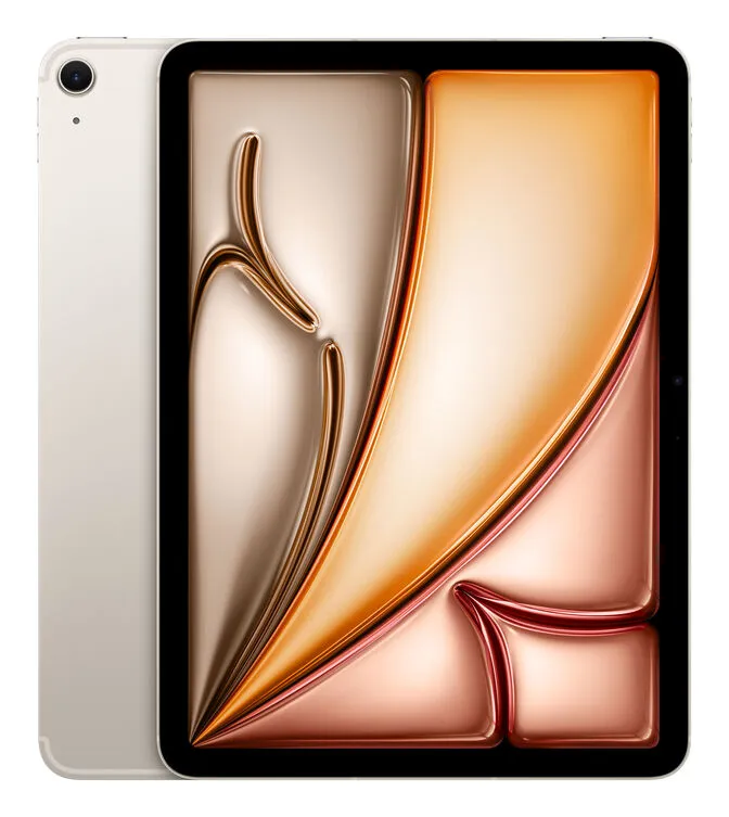 Tablet Apple iPad Air M3 11" Wi-Fi + Cellular 128GB Amarelo Radiante