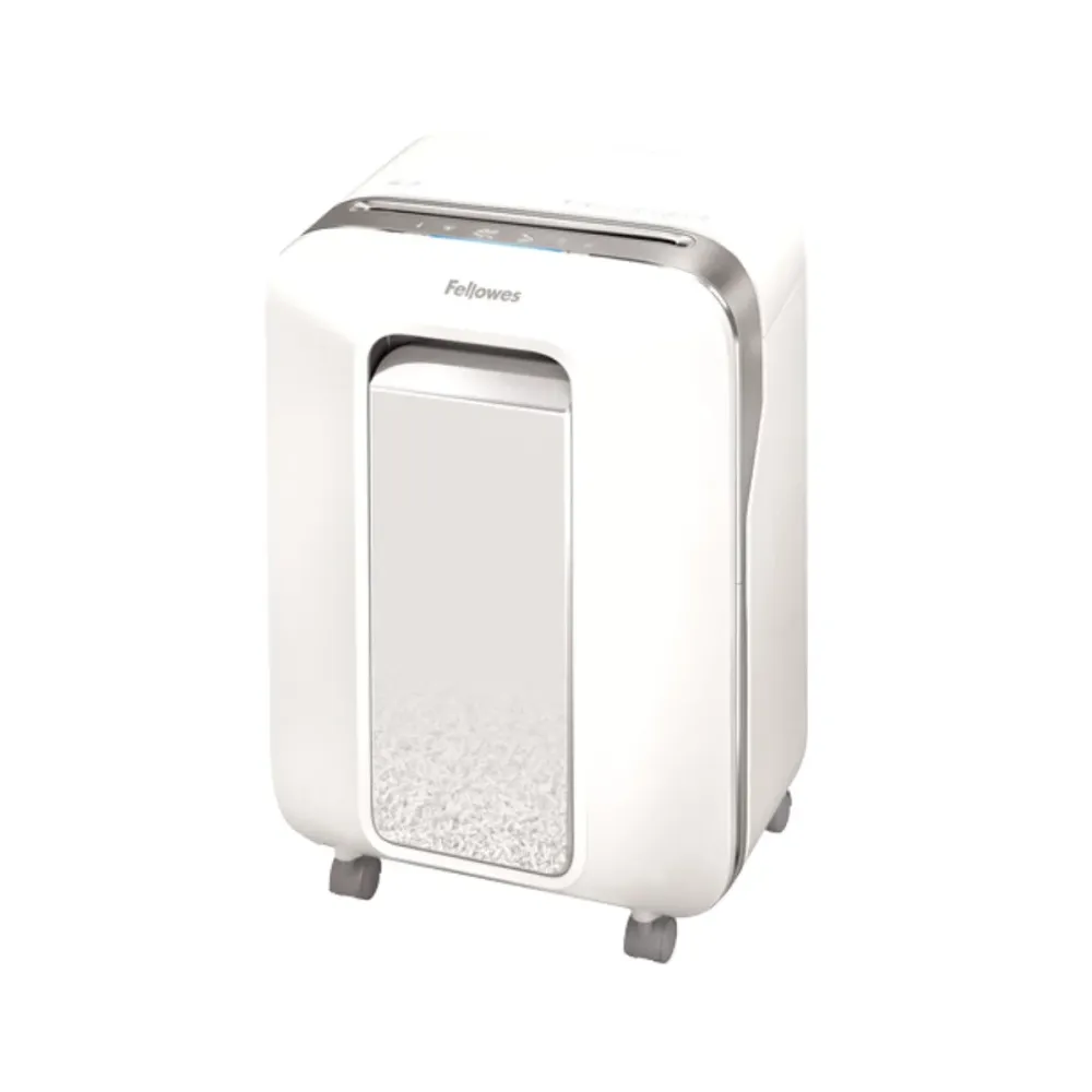 Destruidora de Papel Fellowes LX201 Microcorte 2x12mm Branca
