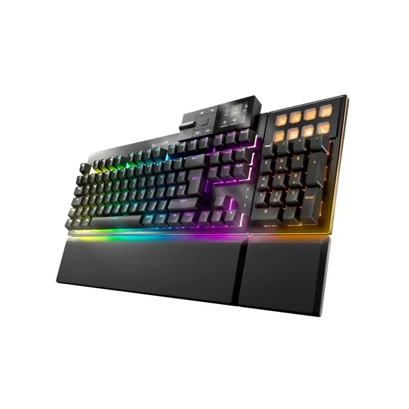 Teclado be quiet! Dark Mount mecânico Silent Tactile UK ISO RGB completo