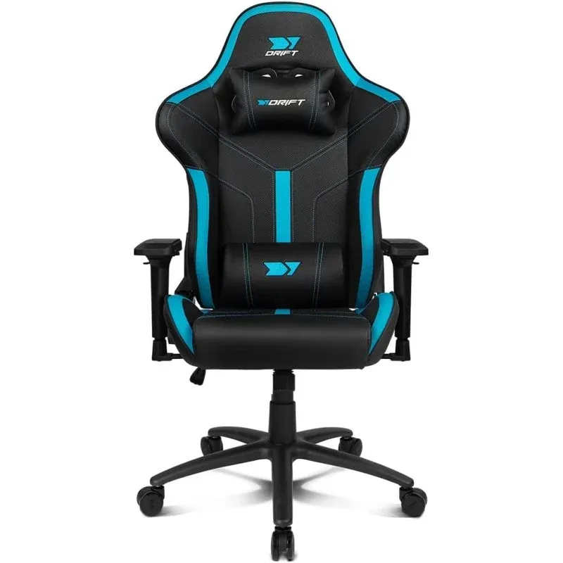 Cadeira Gaming Drift DR350 Preta/Azul