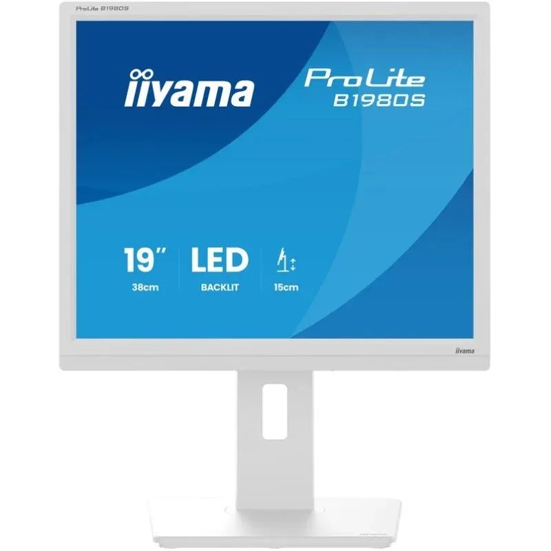 iiyama ProLite B1980S-W1 19" TN SXGA 75Hz Alto-falantes Altura Ajustável