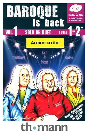 Musikverlag Raisch Baroque Is Back AltoRecorder 1