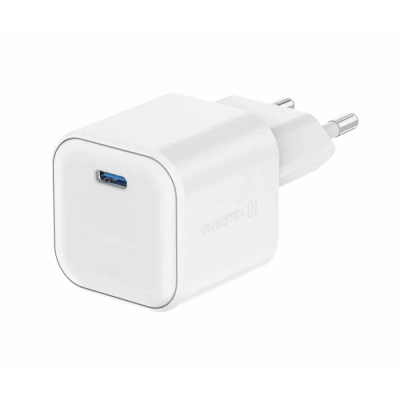 Swissten - Travel Charger GaN 35W (white)