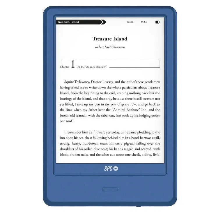 E-Book Spc 5615A Dickens Light 2 Pro 6 Azul Profundo