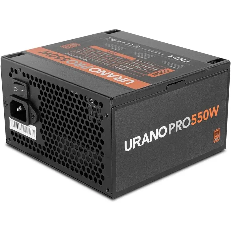Fonte Alimentação Nox Extreme Urano Pro Fonte de Alimentação 550W 80 Plus Bronze PFC Ativo