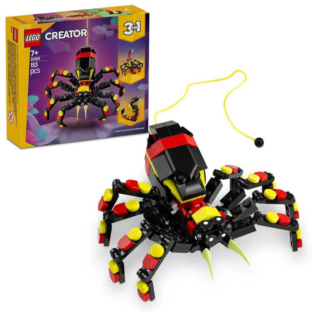 LEGO Creator Animais Selvagens: Aranha Surpreendente - 31159