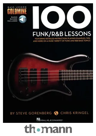Hal Leonard 100 Funk/R&B Lessons Bass