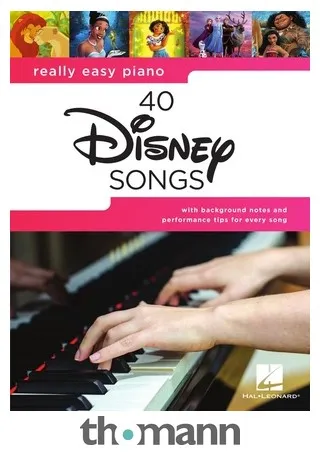 Hal Leonard Really Easy Piano Disney Songs