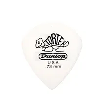 Palhetas Jim Dunlop Tortex Jazz III Branco 0.73mm 12 UN