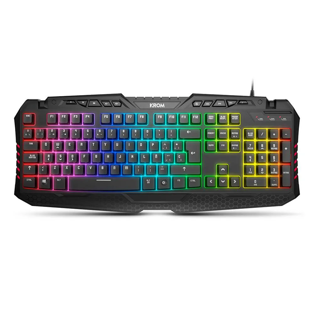 Krom Kyra RGB PT - Teclado gaming
