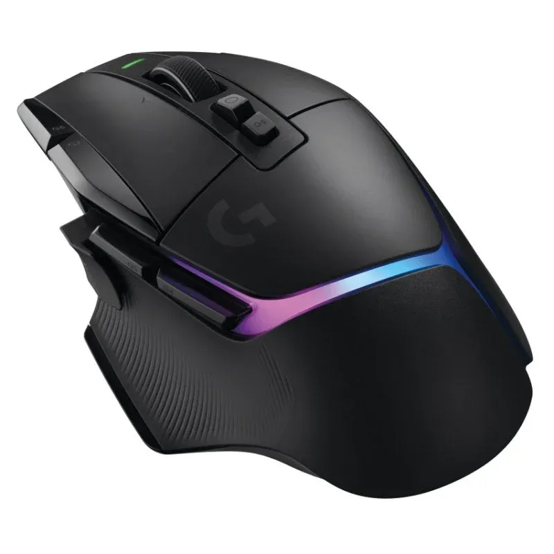 Logitech G502 X Plus Rato Sem Fios Gaming RGB 13 Botões 25600DPI Preto
