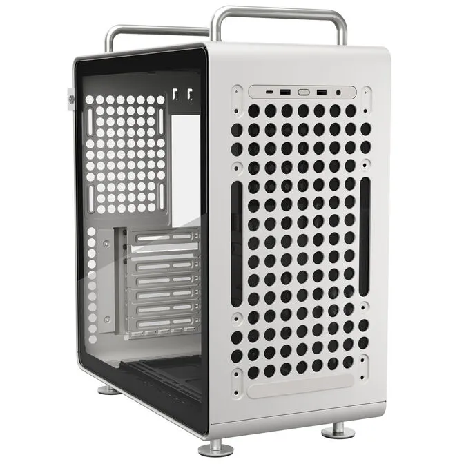 Caixa de Computador Caixa de PC Cooler Master QUBE 540 Moonstone E-ATX Vidro