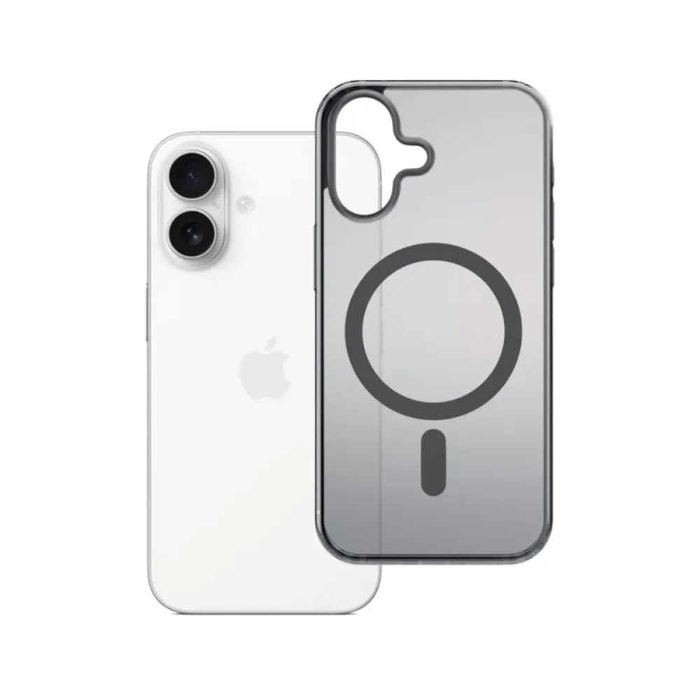 Capa Frosty 3MK MagCase iPhone 17 Preta