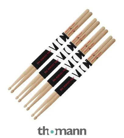 Vic Firth 7A American Hickory Value Pack