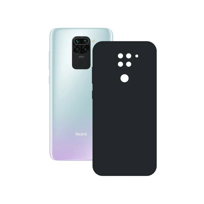 Ksix Capa Rígida Preta para Xiaomi Redmi Note 9