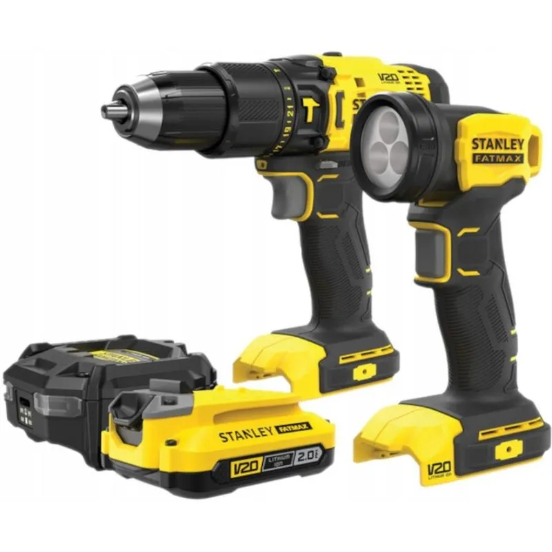 Conjunto de ferramentas elétricas Stanley 4 elementos SFMCK210D1-QW 18V