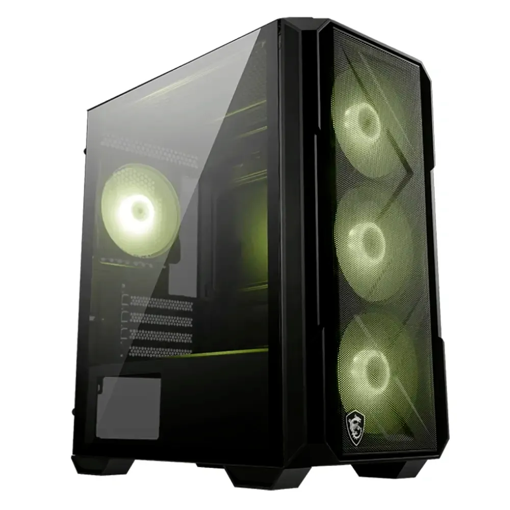 Caixa Micro-ATX MSI MAG Forge M120R Airflow Tempered Glass Preta