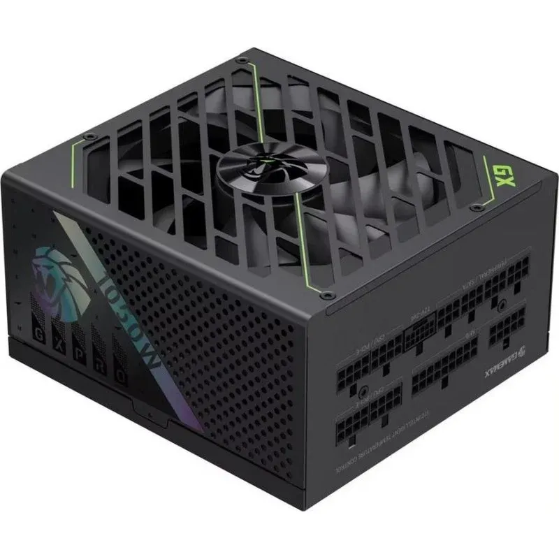 Fonte Alimentação Fonte de Alimentação GameMax GX PRO 1050G 1050W Certificação 80+ Gold dourada