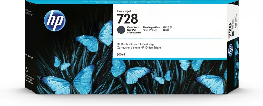 Hp Cartucho De Tinta 728 300Ml