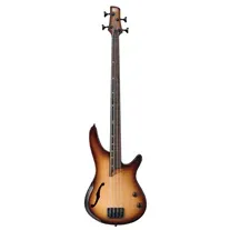 Baixo Fretless Ibanez SRH500F Natural Browned Burst Flat
