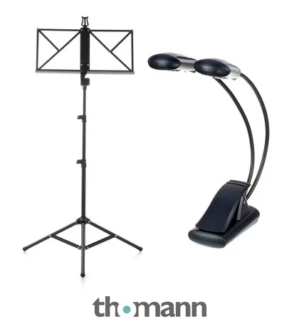 Thomann Music Stand Alu Lamp Bundle