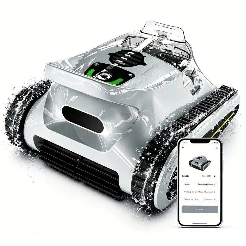Robot Limpa-fundos Seauto Planificação Inteligente 180min Autonomia App