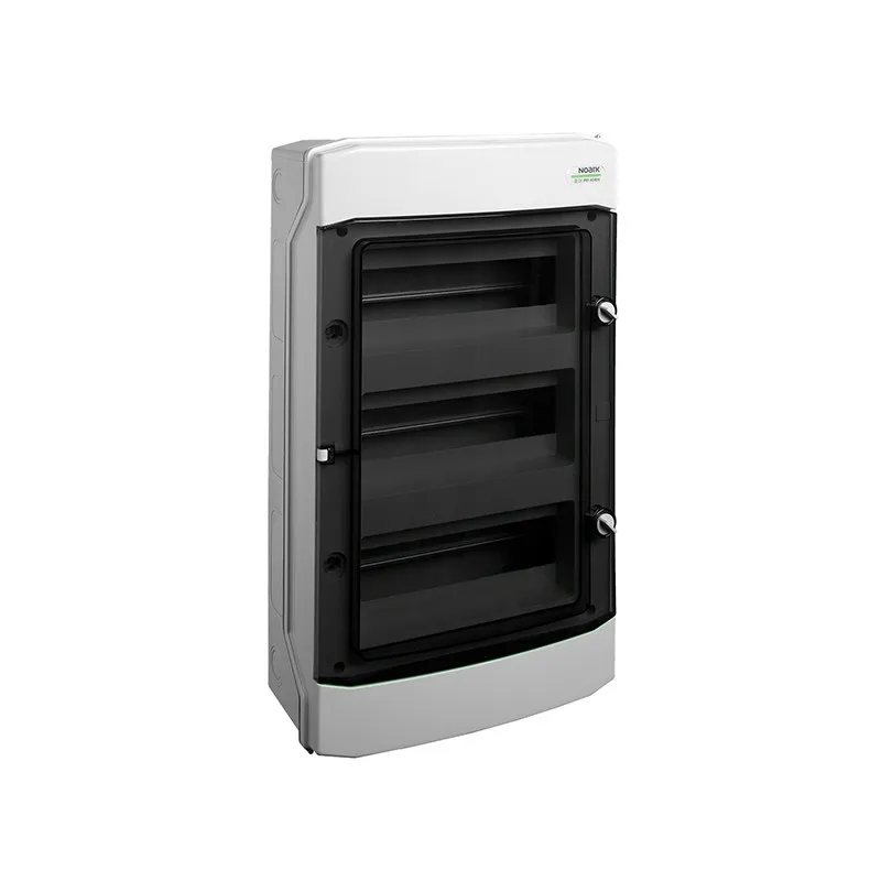 Installation housing, plastic, surface-mounted, IP65, 4 rows 110814