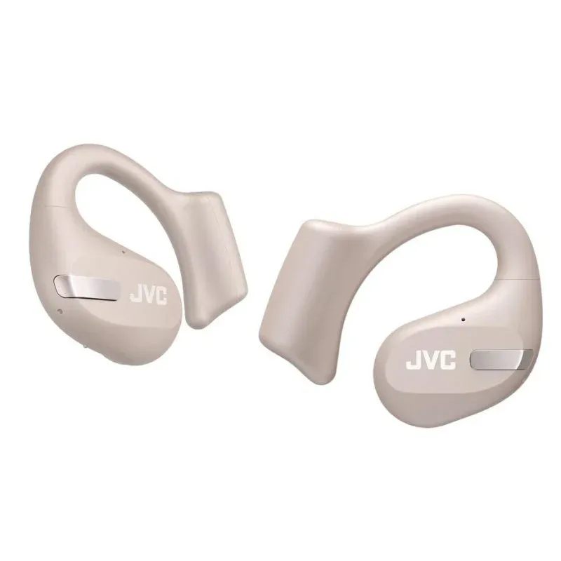 Auriculares JVC HA-NP50T True Wireless Bluetooth Chamadas/Música, IPX5, cor bege