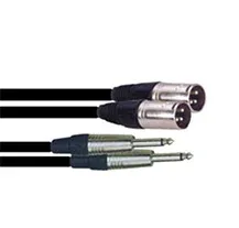 Cabo Áudio PowerAcoustics CAB2110 2xXlrM/2xJackM 1,5mts