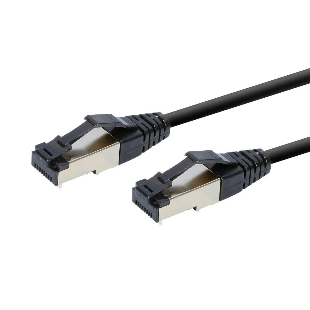 Cabo de Rede Gembird PP8-LSZHCU-BK-2M Cat8.1 S/FTP 2m LSZH Preto