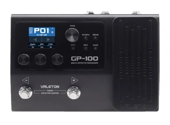 Valeton GP-100 Pedaleira Multi-FX Guitarra Elétrica