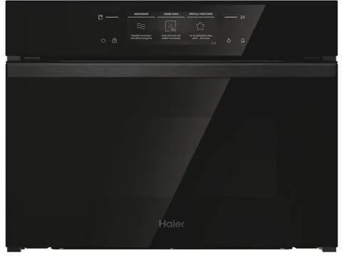 Forno com Microondas HAIER H4MWID69P6NQB (44 L - 45.5 cm - Preto)