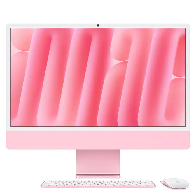 All In One Apple iMac M4 24" 10-Cores 24GB RAM 512GB SSD Rosa