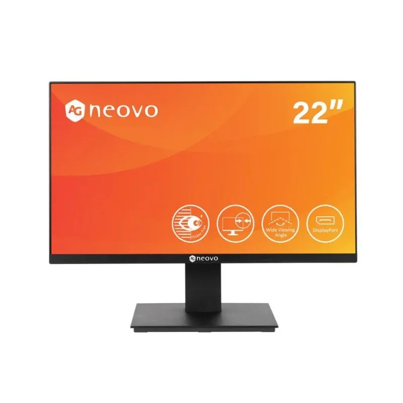 Monitor AG Neovo LA-2202 21.5" FullHD 60Hz VA Altifalantes 5ms VESA HDMI DisplayPort