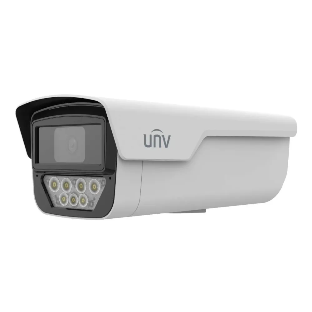 Câmara de Segurança IP Uniview Easy Bullet PoE 5MP 6mm IP67 ColorHunter Branca - IPC245LP-ADF60KC-WP