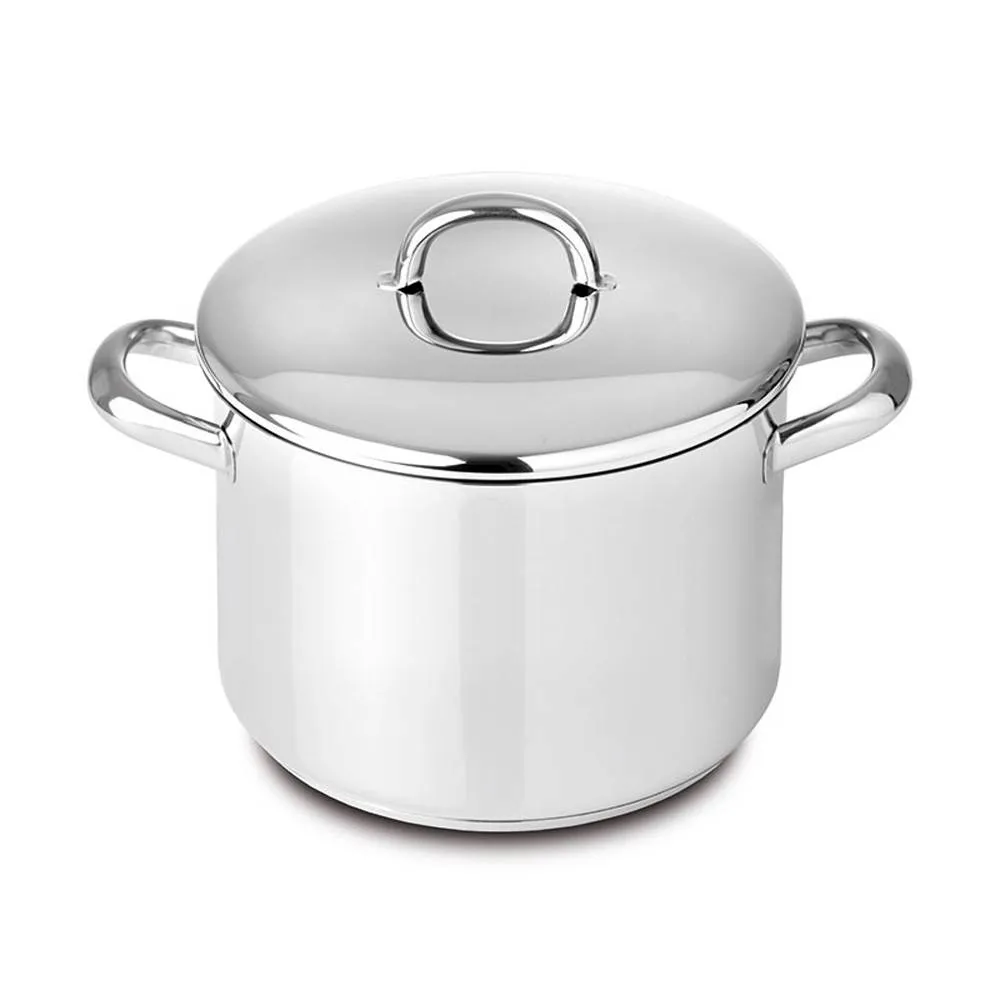Panela Silampos Europa 12.6L 30cm x 18.7cm Aço Inox com Asas