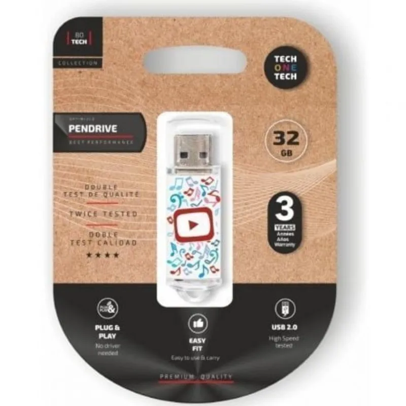 Tech One Tech Video Dream Pendrive USB 2.0 32GB