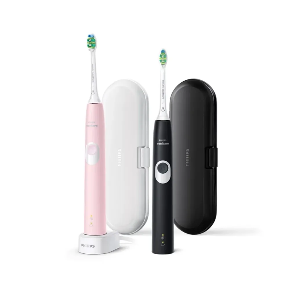 Escova de Dentes Elétrica Philips Sonicare ProtectiveClean 4300 Pack (2 Unidades)