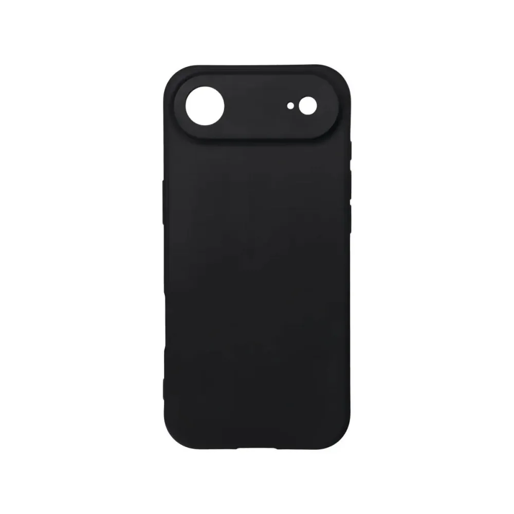 Capa de Silicone iPhone 17 Air Preta