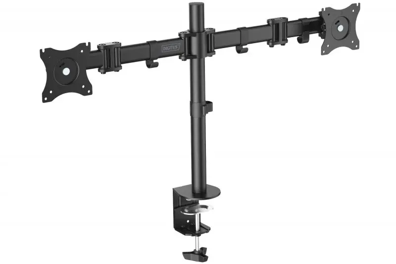 DIGITUS SUPORTE UNIVERSAL FIXO DE SECRETÁRIA P/2 MONITORES