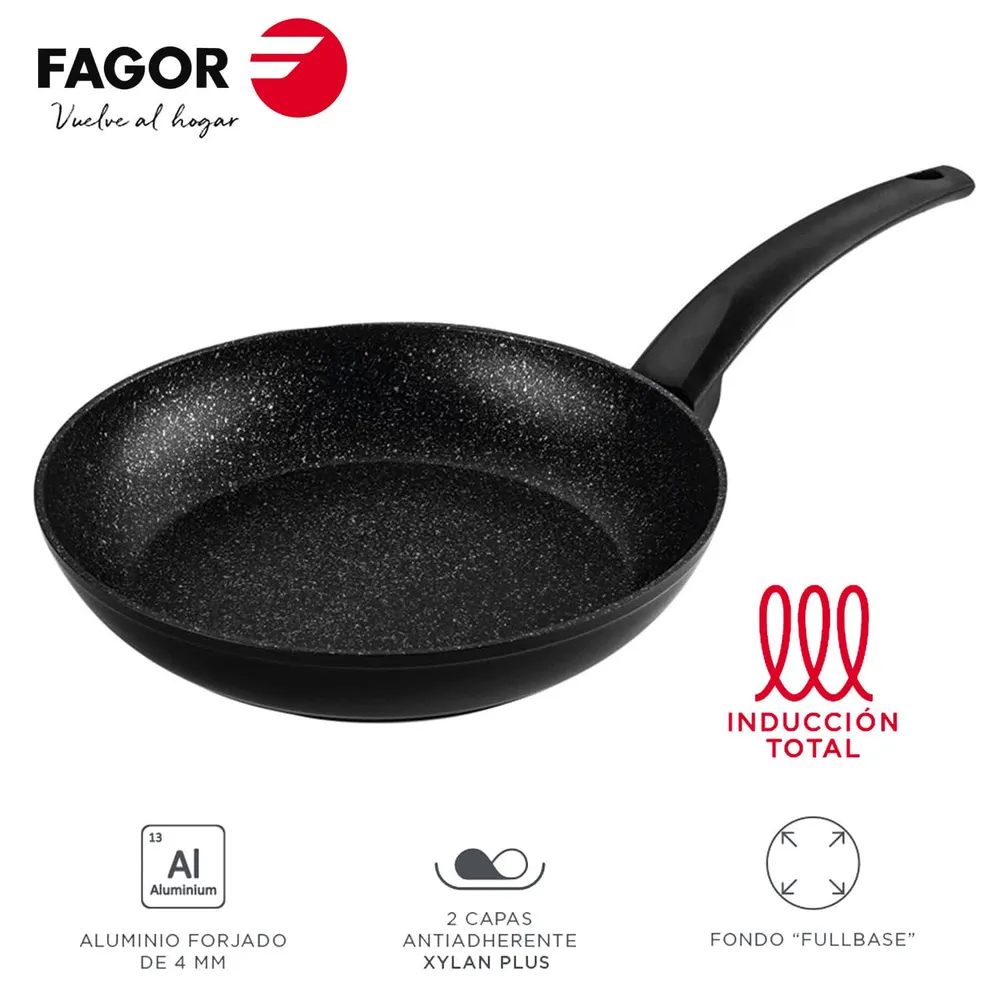 Frigideira Fagor Vivant 26 Preta