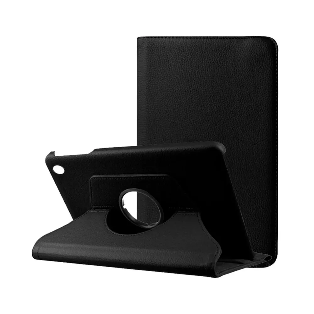 Capa Giratória Compatível Samsung Tab A9 8.7" X110 Preta