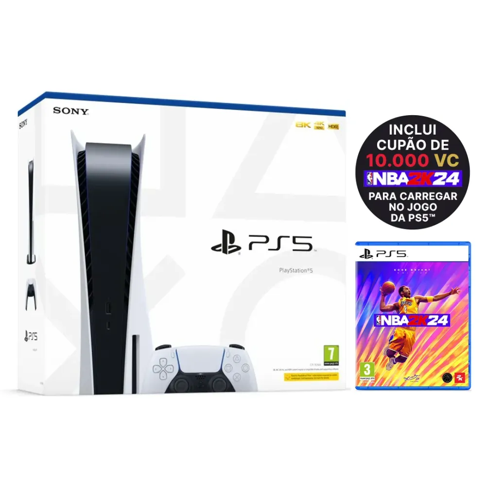 Consola Sony Playstation 5 + NBA 2K24 Kobe Bryant Edition