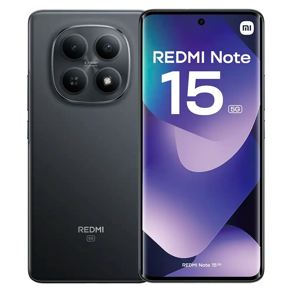 Smartphone Xiaomi Redmi Note 15 5G 6.77 8GB/256GB Dual SIM Black
