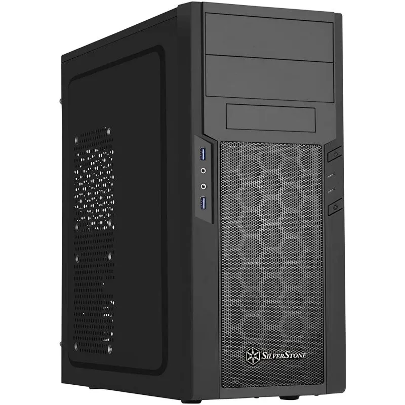 Caixa PC SilverStone PS13 Torre ATX Preta