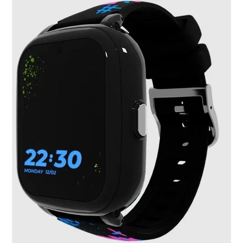 SaveFamily Iconic Plus 2 4G GPS 1.78" Ecrã Táctil Preto/Multi Tamanho Único IP67 SOS Monitor Sono