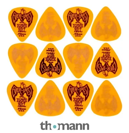 Ernie Ball Everlast Picks 0,73 mm Orange